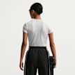 Nike   Sportswear Chill Knit Cropped T-Shirt blanc 97966 2
