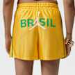 Jordan Brooklyn Knit Brazil Shorts amarelo 98173 2