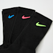 Nike   3 PACK - Everyday Elevated Crew crna 98352 2