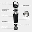 Stanley The Activate Shaker | 0,6L negro 98379 5