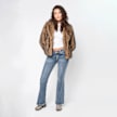 True Religion Joey Low Rise Flare Flap bleu 98763 5