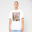 Karl Kani Woven Signature Collaboration Oversized T-Shirt bianco 98827 1