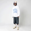 Karl Kani Stencil Mesh Boxy Longsleeve blanco 98858 5