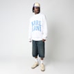 Karl Kani Stencil Mesh Boxy Longsleeve wit 98858 5