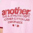 Another Cotton Lab Rave Dept. Ringer T-Shirt rosa  98867 4
