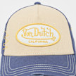 Von Dutch Originals Distressed Trucker Cap Oval Logo Patch2 wielokolorowy 99019 5