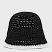 New Era Female Knitted Bucket MLB New York Yankees zwart 99094 2