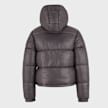 Urban Classics Boys Shiny Puffer Jacket With Hood brun 99150 2