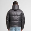 SNIPES Shiny Puffer Jacket With Hood preto 99296 2