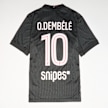 Jordan Dembélé / No. 10 / PSG Jordan Fourth Stadium 2025/26 grau 99331 2