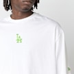 New Era Oversized LA Dodgers MLB League Essential Tee blanco 99345 3