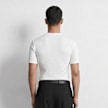 Burocs Slim Rib T-Shirt biały 100205 2