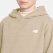 New Balance Brush Back Small Logo Hoodie Beige 100231 3