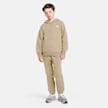 New Balance Brush Back Small Logo Hoodie Beige 100231 4
