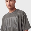 Nike   BOS Shortsleeve Travel High Brand Read Tee grau 100278 3