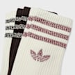 adidas Originals 3 PACK - 3-Stripes Glitter Crew Socks multicolorido 100538 2