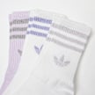 adidas Originals 3 PACK - 3 Stripes Glitter Crew multicolore 100540 2