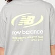 New Balance Semi Oval NB T-Shirt cinzento 100634 4