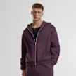 Urban Classics Fluffy Zip Hoody morado 100708 1
