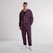 Urban Classics Fluffy Zip Hoody ljubičasta 100708 4