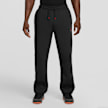 Jordan Brooklyn Statement Fleece Open-Hem Pants negro 101074 1