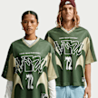 Nike   Sportswear Loose Mesh T-Shirt vert 101388 1