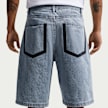 Nike   Sportswear Indigo Denim Shorts blau 101411 4