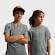 Nike Miler Dri-FIT Short-Sleeve Top grau 101573 1