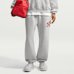 Nike   Studio Fleece Medium Weight "Graphic Pack" Oversized Cuffed Logo Pants szary 101568 1