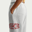 Nike   Studio Fleece Medium Weight "Graphic Pack" Oversized Cuffed Logo Pants grijs 101568 4
