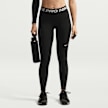 Nike   Pro Mid-Rise Full-Length Leggings schwarz 101600 1