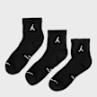 Jordan 3 PACK - Everyday Elevated Ankle Socks noir 101707 1
