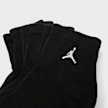 Jordan 3 PACK - Everyday Elevated Ankle Socks schwarz 101707 2