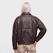 Decibel Cropped Jacket with Belt brun 102863 2