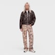 Decibel Cropped Jacket with Belt braun 102863 4