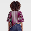 Karl Kani Small Signature Essential Pinstripe OS Tee Violet 103097 2