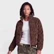 Karl Kani OG K Corduroy Puffer Jacket braun 103104 1