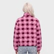 Karl Kani OG Check Teddy Trackjacket rosa 103078 2