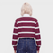 Karl Kani College Stripe Boxy Rugby Shirt pourpre 103080 2
