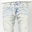Smoke Rise Vintage Washed Jeans Leo blauw 103153 3