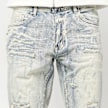 Smoke Rise Crystal Effect Washed Jeans Zenium azul 103155 3