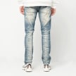Smoke Rise Haze Effect Washed Jeans blauw 103154 2