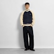 Burocs Knitted Zip Hoodie blau 103212 3