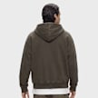 Umbro Washed Zip Through Hoodie Braun 103748 2