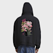 Mister Tee Urban Bloom Fluffy Zip Hoody schwarz 104340 1