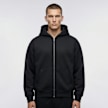 Urban Classics Heavy Scuba Zip Hoody preto 104756 1