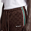 Colucci Velours Checkerboard Trackpants braun 105223 3