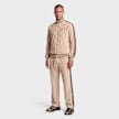 Colucci Velours Checkerboard Trackjacket beige 105235 4