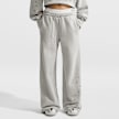 Nike Studio Fleece Medium Weight Mid-Rise Wide-Leg Pants Gris 105390 1