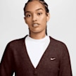 Nike Slim Knit Essential Cardigan Rouge 105385 3